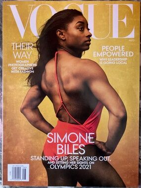 Vogue Magazine August 2020 - Simone Biles